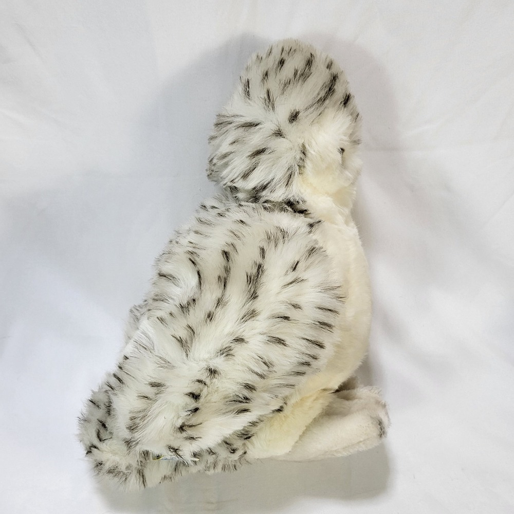 Vintage Dakin Snowy Owl Plush 10" Realistic 1981 Spotted Owl Stuffed Animal Toy - Picture 6 of 10